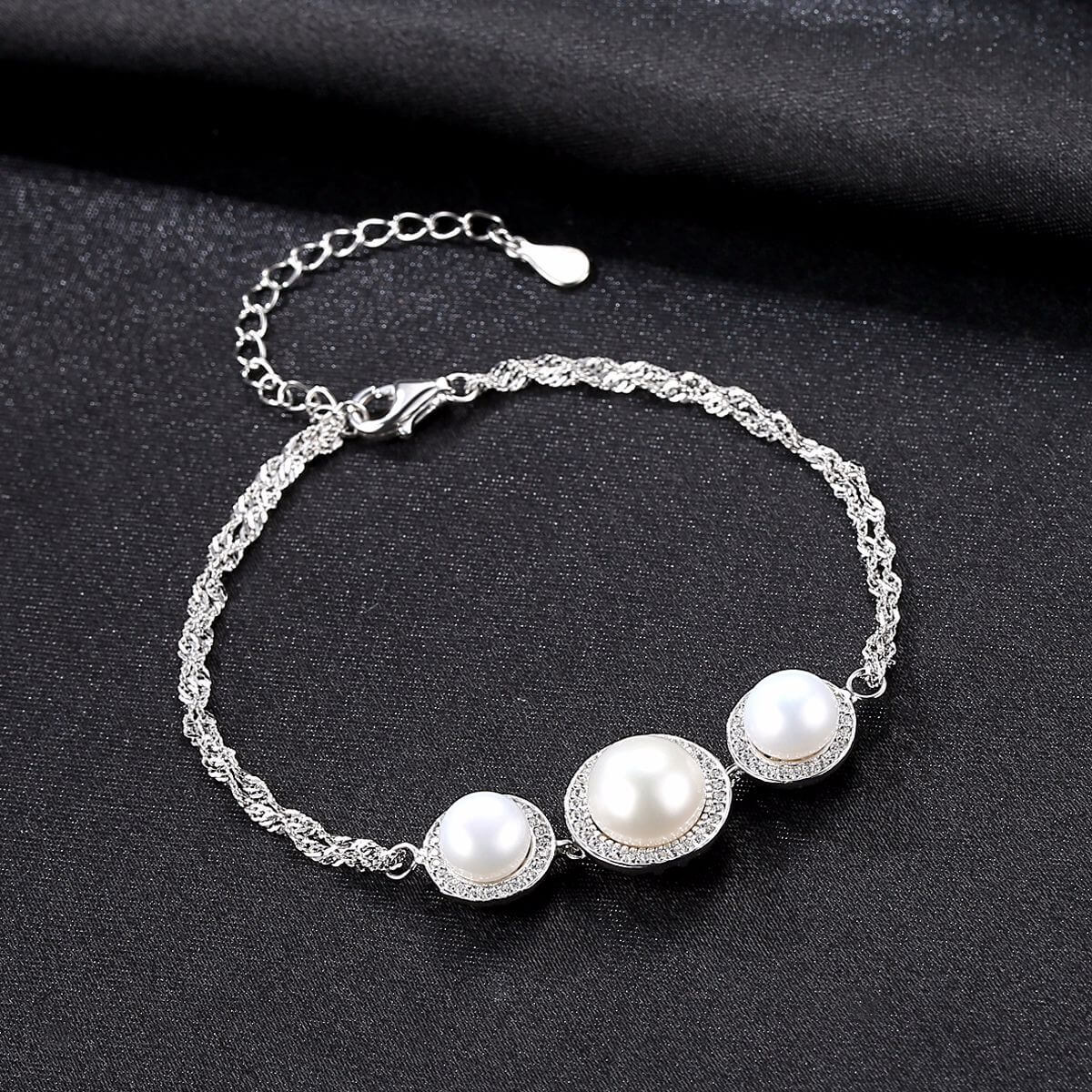 S925 Pearl Bracelet