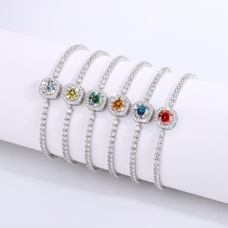 S925 Star Moissanite Bracelet