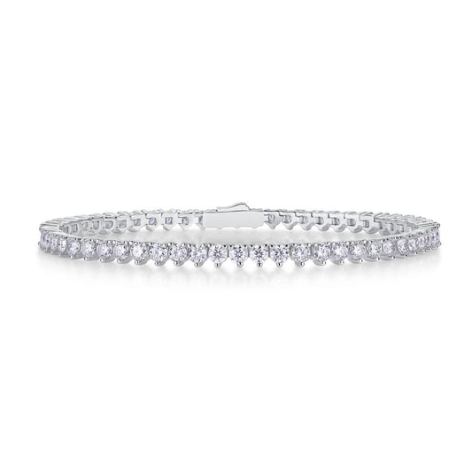 S925 Milestone Moissanite Bracelet