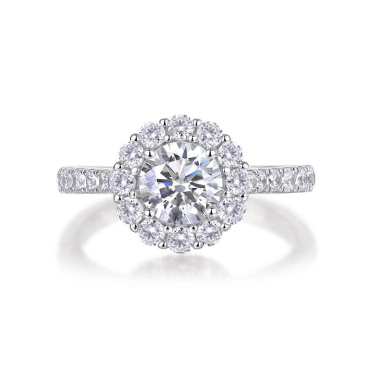 S925 True Love Moissanite Ring